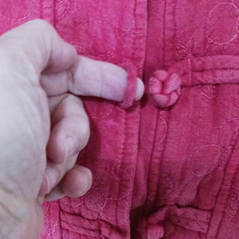 Vintage!! Womens Mandarin Jacket Made In The USA - Picture 9 of 15